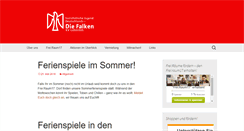 Desktop Screenshot of falken-guetersloh.de